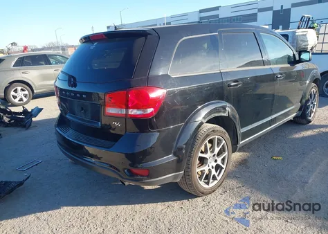 2016 Dodge Journey R/T z USA, uszkodzony, nr VIN 3C4PDCEG7GT172498